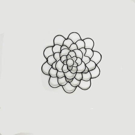 Moderne jern blomsteroppsats hjelpemiddel (BK)