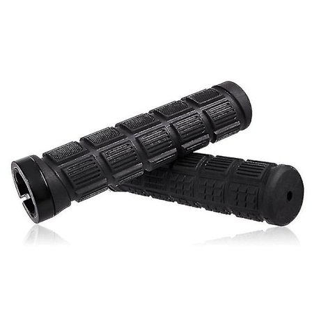 Styrhandtag Mountainbike Cykel Lås Handtag Hållbart Bmx Gummihandtag (2 Stycken, Svart)