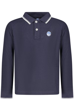 North Sails Polo Maniche Lunghe Bambino Blu