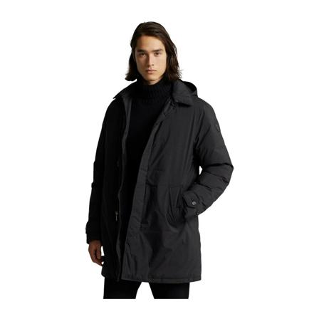 Polo Ralph Lauren, Down Jackets Zwart, Heren, Maat:L
