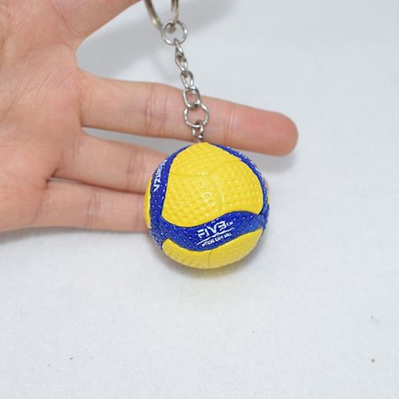 Mikasa Volleyball Nøkkelring 3.8cm Hard Pvc Anheng