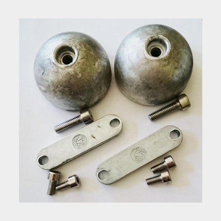 Zinková anoda pro příďový lodní šroub Quick, vhodná pro BTR250 (sklopný)