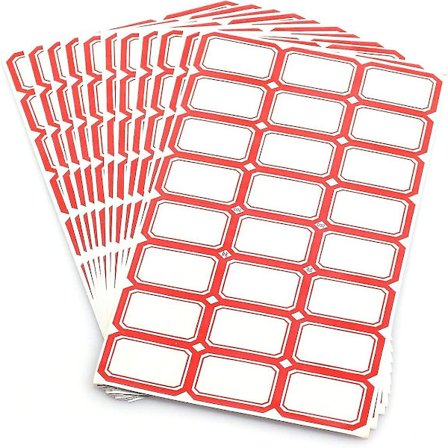 Selvklæbende Etiketklistermærker Til Kontorforsyninger Laboratorie Etiketprodukt