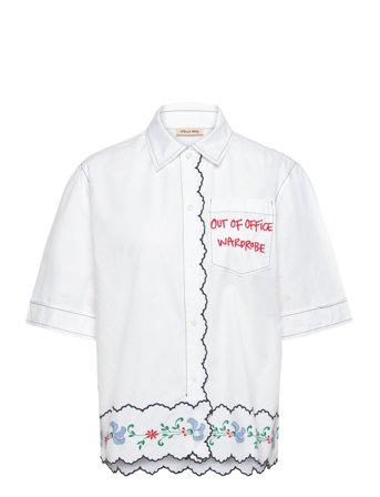 Stella Nova | Coloured Embroidered Oversized Shir | 38