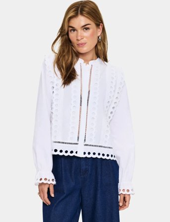 Saint Tropez Marleesz Shirt - White - XXL