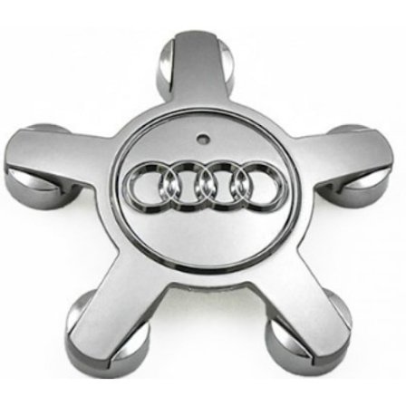 1kpl Sopii Audi viisikynsiseen peitepyörän napaan logo A6 A4L-Audi