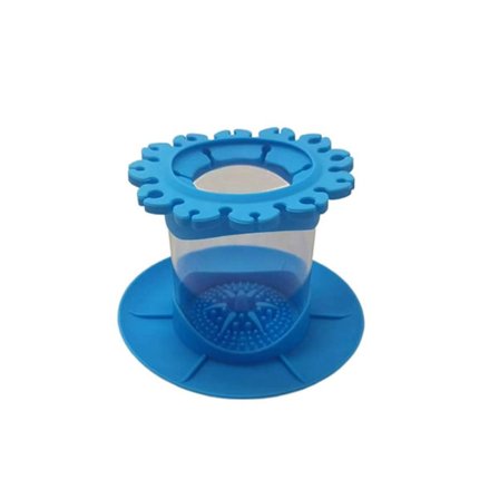 Paint Brush Cleaner Rinse Cup BLÅ S