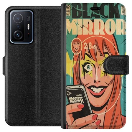 Yhteensopiva Lompakkokotelo Xiaomi Xiaomi 11T Black Mirror