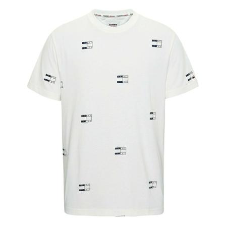 Tommy Jeans Dm0Dm13810 T -Shirt Hvid, Herre