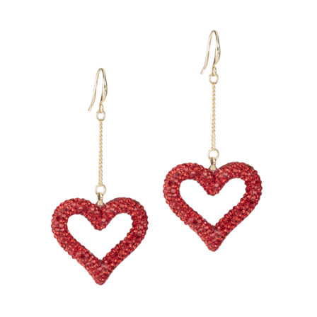 pfgSTOCKHOLM Heart Rhine Örhänge Örhängen Unisex Flerfärgad ONESIZE