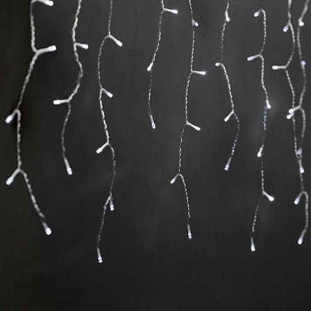 Koristeellinen Jääpuikko Valot | 360 LED's | Kylmä Valkoinen | 9.00 m | Kevyet vaikutukset: 7 | Verkkovirtakäyttöinen