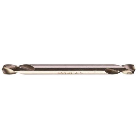 Milwaukee HSS G Metallbor dobbeltsidig 4,5 mm, Maskintilbehør & forbruk