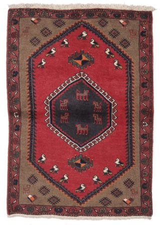 Kelardasht Rug 83X120 Dark Red/Black Wool, Persia