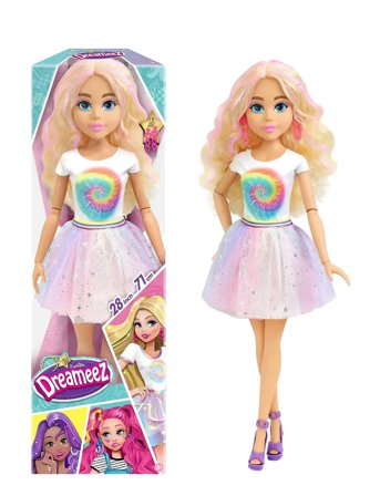 Toyrock Dreameez Fashion Doll 70 Cm - White - ONE SIZE
