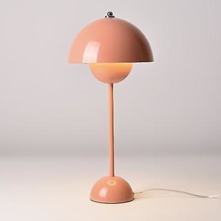 Modern iron flowerpot table lamps for bedroom living room bedside table lights home study desk lamp e27 lighting fixtures
