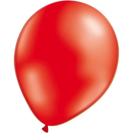 Ballonger Klassiska Latexballonger Röda 25-pack 30 Cm Röd