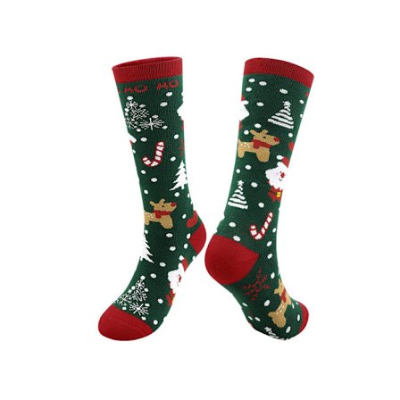 Tykkelse Skistrømper til Børn – Lange Frottebund Vinterstrømper til Udendørs Sport