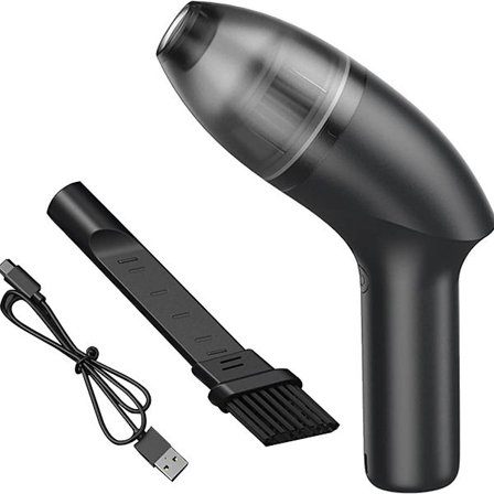 Håndholdt støvsuger 2 i 1 trådløs støvsuger og blåser oppladbar USB støvsuger