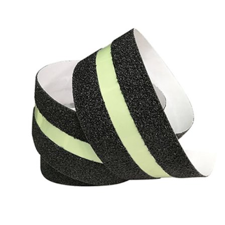 2 stk. 5m grå skridsikker tape udendørs skridsikre klistermærker høj friktion skridsikker trækkraft tape slibende klæbemiddel til trapper 