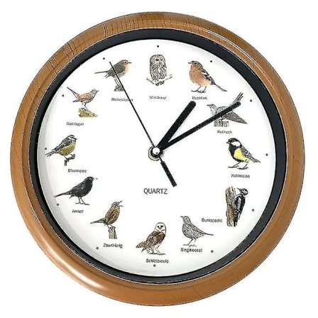 Vægur Fuglemotiv 30,5 Cm -hg