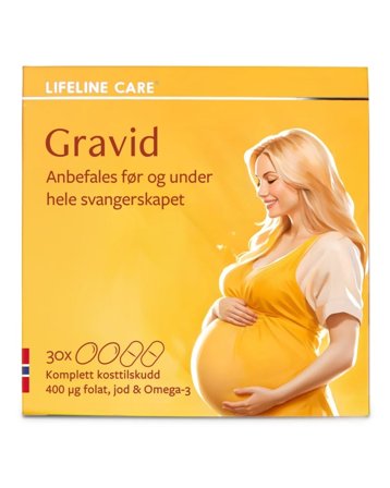Lifeline Care Gravid tabletter og kapsler 4x30 stk