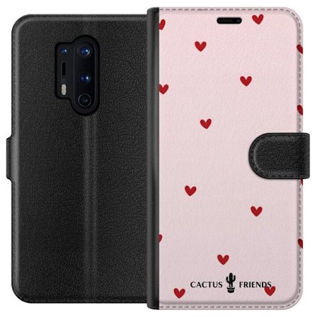 Kompatibelt Plånboksfodral till OnePlus OnePlus 8 Pro Cactus and Friends – HeartSprinkle