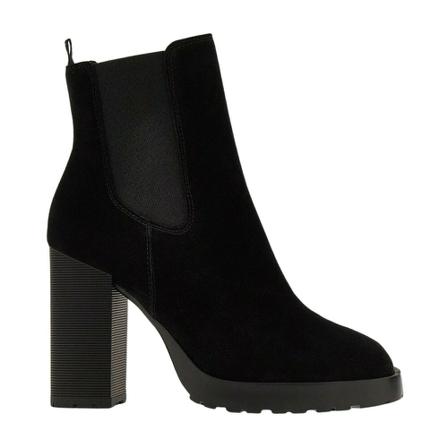 Hogan, Heeled Boots Czarny, Kobieta, Rozmiar: 38 EU