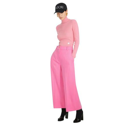 Patou Strik Pink, Dame Rullekraver, Størrelse: S