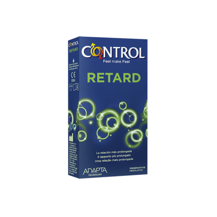 Control New Non Stop Retard 12 Pezzi Preservativi a Lunga Durata