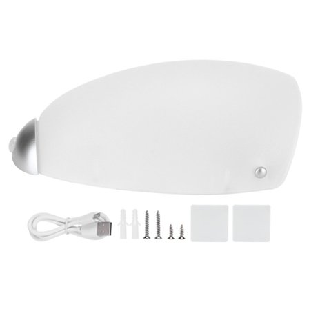 USB Opladning Bevægelsessensor Væglampe Termisk Infrarød Induktion Varmt Lys TDL7135B