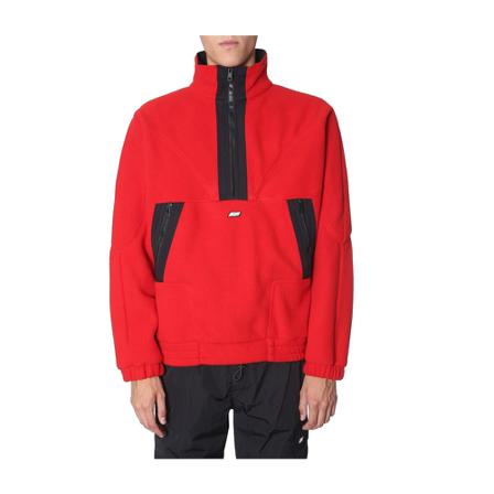 Msgm Zip Sweatshirt , Rood , Heren , Maat: L