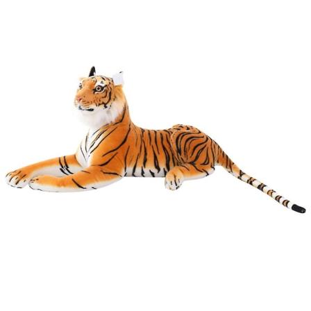 Realisttisk Tiger Plyschdjur Hållbar Plyschdjur Tiger Realistisk Plyschleksak Jul Nyårspresenter För Småbarn