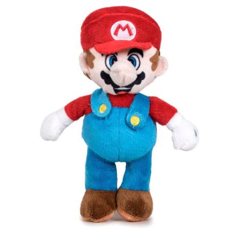 Super Mario Gosedjur/mjukisleksak 20 Cm Röd/blå