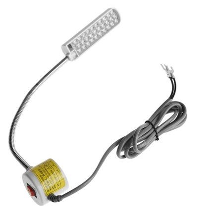 Justerbar Magnetisk Bas LED-lampa för Symaskin (110V-250V)#2