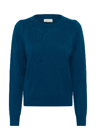 Part Two Evinas PW PU Sweater Blusar Dam Blå XXL