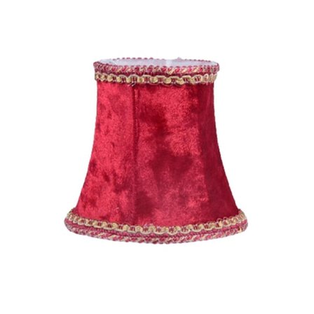 Lampunvarjostimen kangas Lampunvarjostimen suojukset Lampunvarjostimen lisävaruste Kodin sisustus Sopii seinävalaisimeen (PUNAINEN)