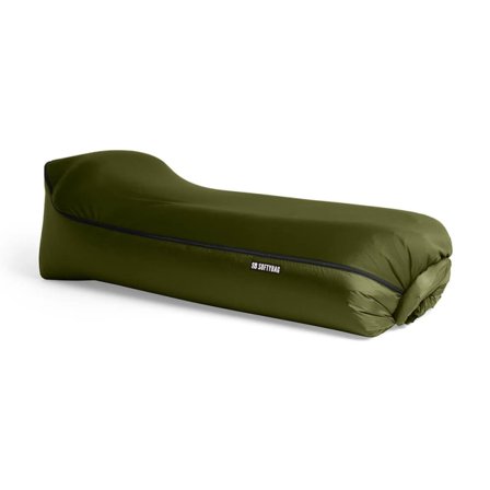 Softybag Original With Towel Cover camping furniture Green OneSize