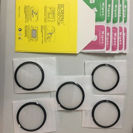 20D Skärmskydd Glas kompatibelt Samsung Galaxy Watch Active 2 40mm 44mm Full Cover Böjd Kant Skyddsfilm Reptålig