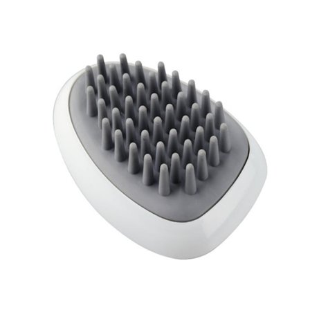 Borste för Hårbottenmassage - Vit / Grå