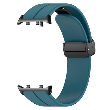 För Huawei Watch D2 Magnetiskt Vikspänne Silikon Klockarmband Ersättningsarmband LGL