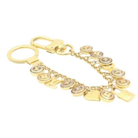 Louis Vuitton Vintage, Pre-owned Porte Cles Chainne Pastilles Geel, Dames, Maat:ONE Size