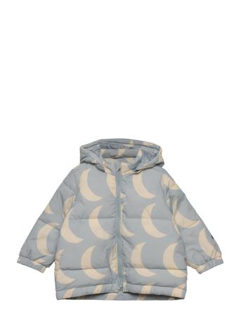Moon Big All Over Hooded Anorak Fôret Jakke Multi/mønstret Bobo Choses