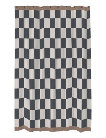 Mette Ditmer Retro Shower Curtain - Multi/patterned - W150X L200CM