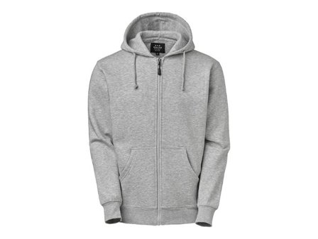 SOUTH WEST Hoodie zip Parry gråmel 2XL - Lyreco - Arbetskläder - Arbetströjor - Hoodies och luvtröjor