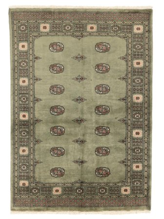 142X201 Tapis D'orient Pakistan Boukhara 3Ply Jaune Foncé/Marron (Laine, Pakistan)