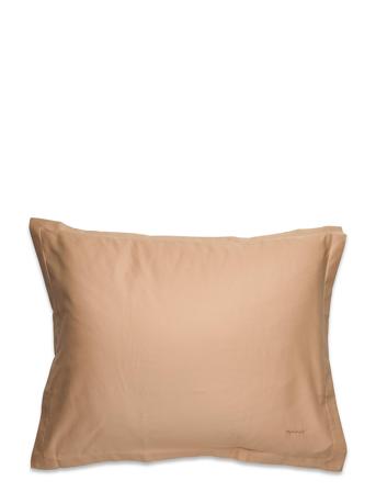Sateen Pillowcase Home Textiles Bedtextiles Pillow Cases Beige GANT