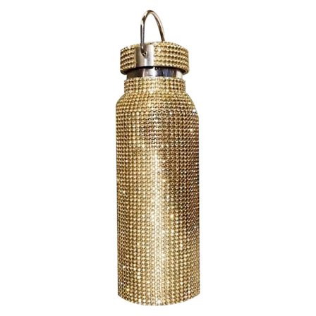 Vakuumkopp, Isolerte Rhinestone Vakuumkopp Rustfritt Stål Termosflaske, 500ml