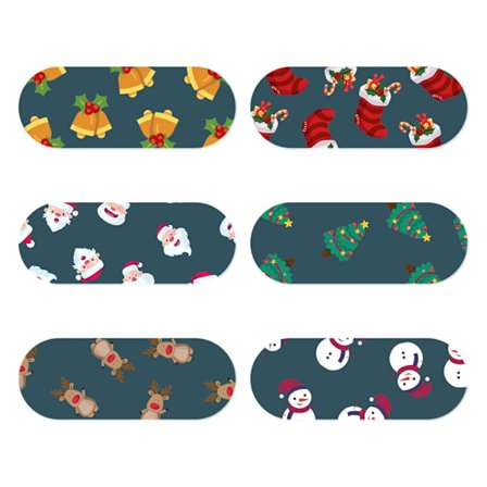 Webcam Cover Laptop Kamera Cover Skjut Telefon Antispy För PC Macbook Tablet linser Sekretessdekal Datortelefon Tablet