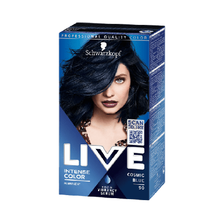 Schwarzkopf Live Hårfärg Intense Color Dam Blå ONESIZE