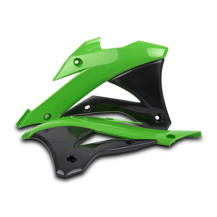 Tapas de Radiador Polisport - Kawasaki KX 85 19-16 2014-2021